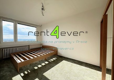 Pronájem bytu, Bohnice, Hlivická, 3+kk, 62 m2, sklep, komora, výtah, částečně zařízený, Rent4Ever.cz