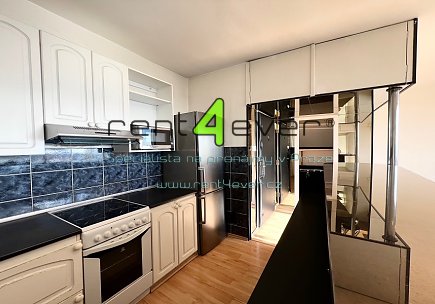 Pronájem bytu, Bohnice, Hlivická, 3+kk, 62 m2, sklep, komora, výtah, částečně zařízený, Rent4Ever.cz