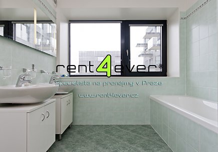 Pronájem bytu, Vokovice, Nobelova, 3+kk, 125 m2, 2x lodžie, komora, garážové stání, zařízený, Rent4Ever.cz