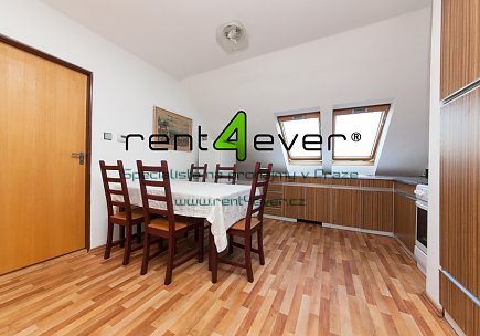 Pronájem bytu, Bubeneč, Albánská, byt 3+kk, 80 m2, cihla, šatna, zařízený nábytkem, Rent4Ever.cz