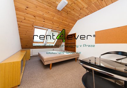 Pronájem bytu, Bubeneč, Albánská, byt 3+kk, 80 m2, cihla, šatna, zařízený nábytkem, Rent4Ever.cz