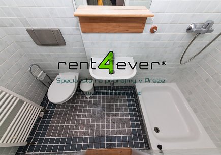 Pronájem bytu, Smíchov, Nad Popelkou, byt 2+1, 65 m2, cihla, lodžie, komora, částečně zařízený, Rent4Ever.cz