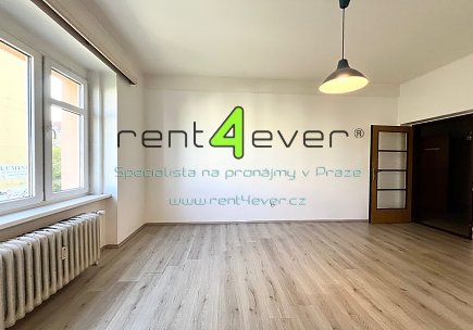 Pronájem bytu, Nusle, Pod Terebkou, byt 2+kk, 53 m2, cihla, komora, nezařízený nábytkem, Rent4Ever.cz