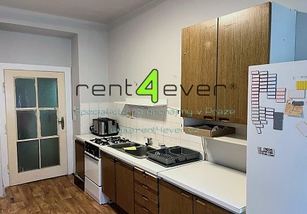 Pronájem bytu, Libeň, U Libeňského pivovaru, byt 1+1, 40 m2, cihla, částečně zařízený nábytkem, Rent4Ever.cz