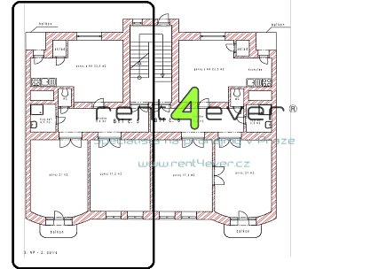 Pronájem bytu, Vysočany, Krátkého, byt 3+kk, 82 m2, po rekonstrukci, 2x balkon, komora, zařízený, Rent4Ever.cz