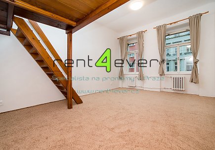 Pronájem bytu, Žižkov, Sudoměřská, byt 2+1, 70 m2, cihla, společný balkon a zahrada, vybavený , Rent4Ever.cz