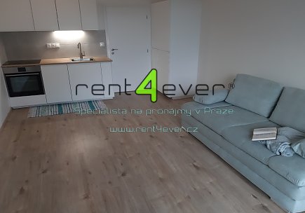 Pronájem bytu, Hostivař, Horolezecká, luxusní byt 1+kk, 38 m2, novostavba, balkon, garážové stání, Rent4Ever.cz