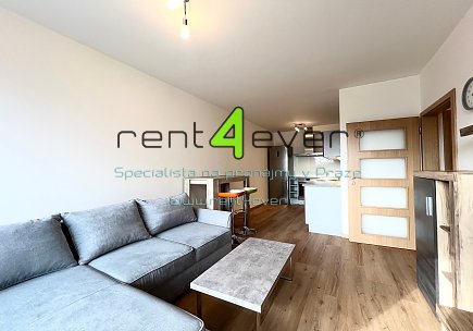 Pronájem bytu, Uhříněves, Václava Trojana, byt 2+kk, 49 m2, novostavba, balkon, parkovací stání, Rent4Ever.cz