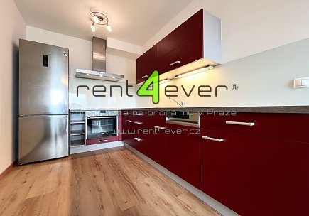 Pronájem bytu, Uhříněves, Václava Trojana, byt 2+kk, 49 m2, novostavba, balkon, parkovací stání, Rent4Ever.cz