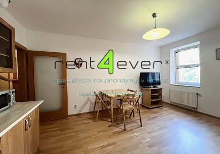 Pronájem bytu, Vysočany, Nepilova, ateliér 2+kk, 39 m2, novostavba - projekt Rubeška, Rent4Ever.cz