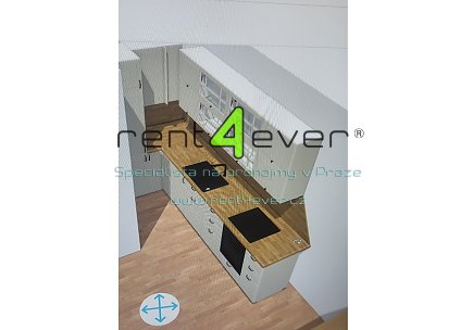 Pronájem bytu, Modřany, byt 3+kk, 73.5 m2 + balkon 7.7 m2 - projekt Modřanský cukrovar, Rent4Ever.cz