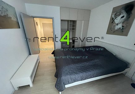 Pronájem bytu, Braník, Ludvíkova, byt 2+kk, 42 m2, novostavba, kompletně zařízený nábytkem, Rent4Ever.cz