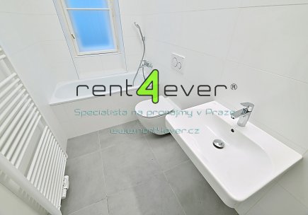 Pronájem bytu, Nové Město, Zlatnická, byt 1+1, 45.5 m2, cihla, po rekonstrukci, nevybavený nábytkem, Rent4Ever.cz