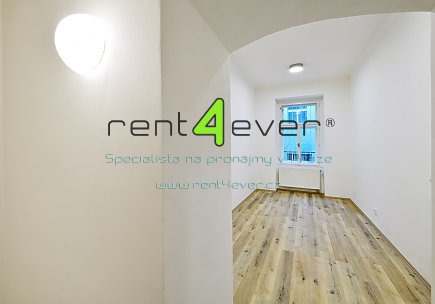 Pronájem bytu, Nové Město, Zlatnická, byt 1+1, 45.5 m2, cihla, po rekonstrukci, nevybavený nábytkem, Rent4Ever.cz