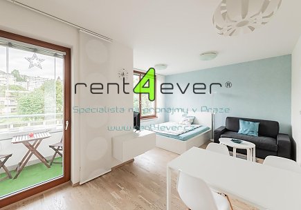 Pronájem bytu, Břevnov, Patočkova, byt 1+kk, 39 m2, novostavba, balkon, sklep, parkovací stání, Rent4Ever.cz