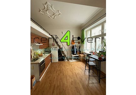 Pronájem bytu, Žižkov, Cimburkova, byt 2+kk, 36 m2, po rekonstrukci, zařízený nábytkem, Rent4Ever.cz