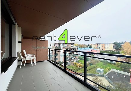 Pronájem bytu, Zličín, Hevlínská, byt 3+kk, 80 m2, novostavba, 2 balkony, klimatizace, parkování, Rent4Ever.cz