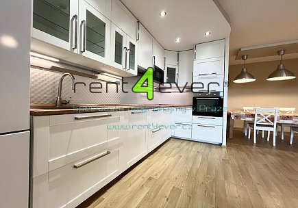 Pronájem bytu, Zličín, Hevlínská, byt 3+kk, 80 m2, novostavba, 2 balkony, klimatizace, parkování, Rent4Ever.cz