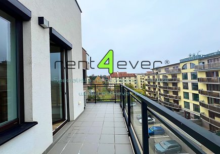 Pronájem bytu, Zličín, Hevlínská, byt 3+kk, 80 m2, novostavba, 2 balkony, klimatizace, parkování, Rent4Ever.cz