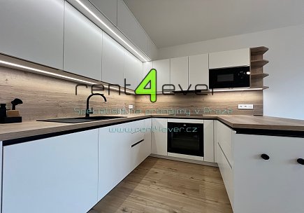 Pronájem bytu, Kbely, Sedlářova, byt 2+kk, 51 m2, novostavba, balkon, park. stání, nevybavený, Rent4Ever.cz