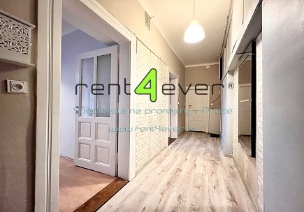 Pronájem bytu, Vinohrady, Korunní, byt 3+1, 110 m2, po rekonstrukci, částečně vybavený nábytkem, Rent4Ever.cz